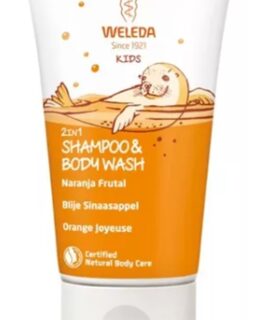 Shampoo & Gel De Ducha Para Niños Naranja Frutal 150ml
